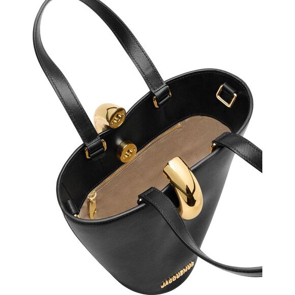 Jacquemus Bambola Small Leather Bucket Bag